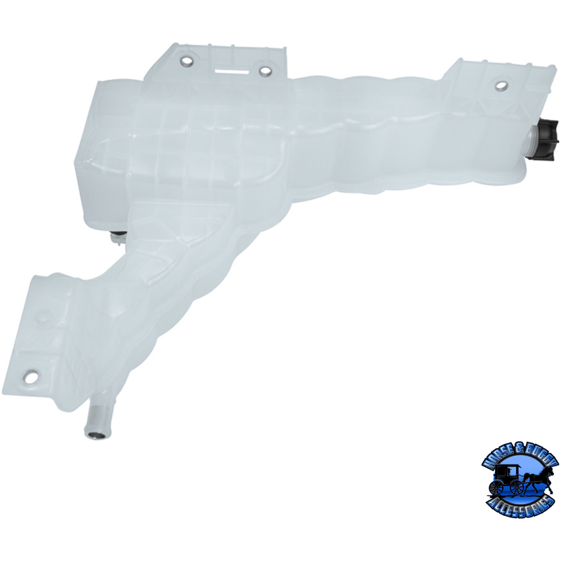 PRESSURIZED COOLANT RESERVOIR & COOLANT LEVEL SENSOR FOR 2017-2021 KENWORTH T680 #26008 Coolant Reservoir and Sensor Light Gray