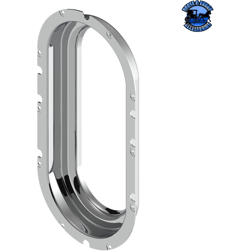 Peterbilt Interior View Window Trim #40904 Window Trim Gray