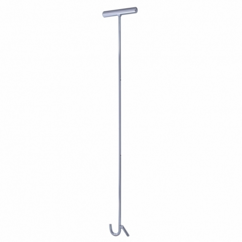 Extractor de pasador de quinta rueda cromado de 31" de largo, gancho en S (cada uno)