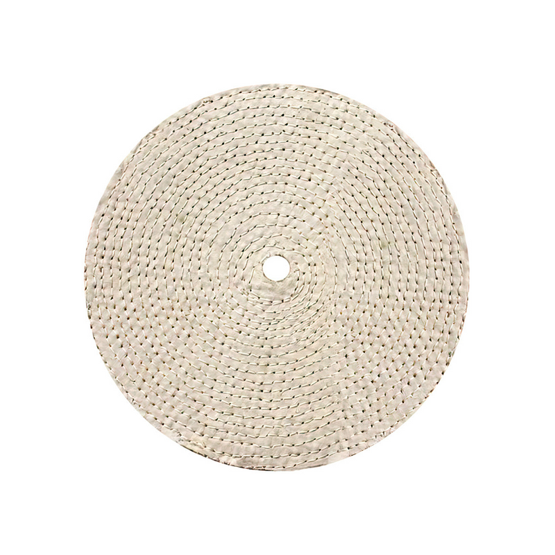 8" Muslin & Sisal Buff - 5/8" Arbor