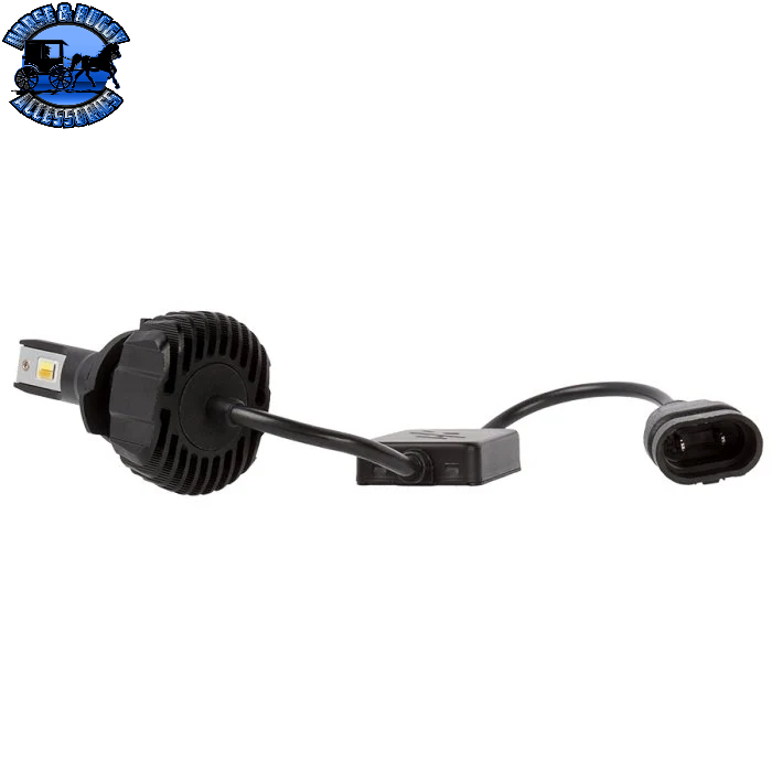9006-HLAW 9006 Dual-Color LED Headlight Conversion Kit with Fog Light Function - White/Yellow - 4,500 Lumens/Set - Fanless