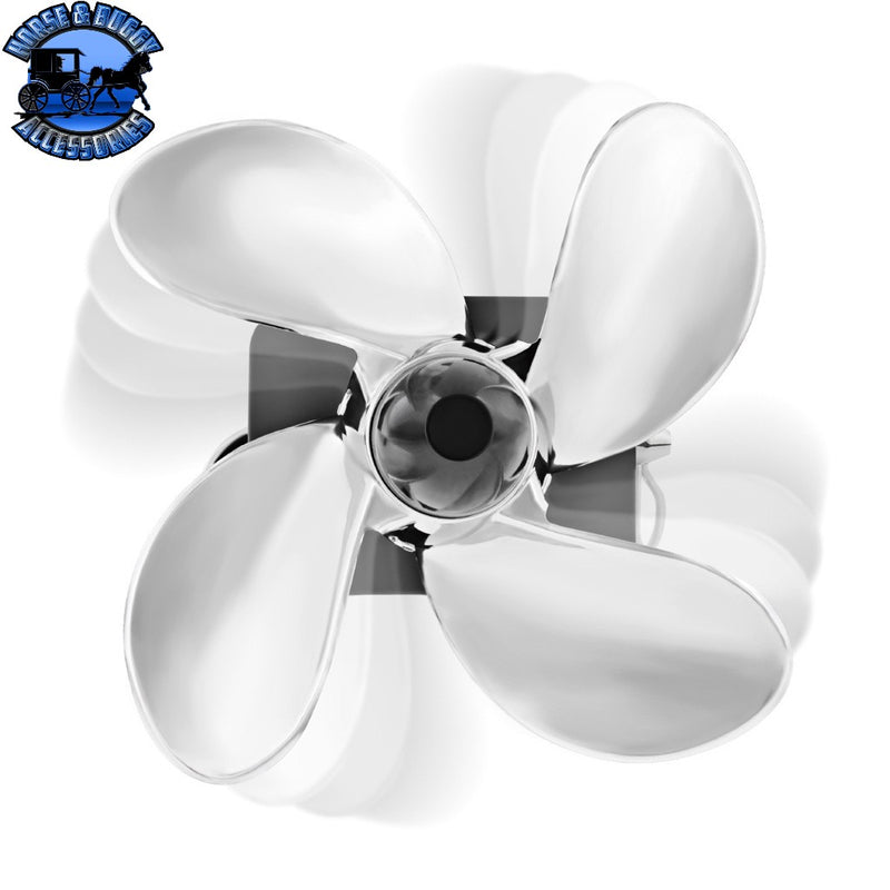 UP-90060 SPINNING PROPELLER HITCH COVER FOR 2"X2" TRAILER HITCH RECEIVER WITH LOCKING PIN HITCH COVER Light Gray