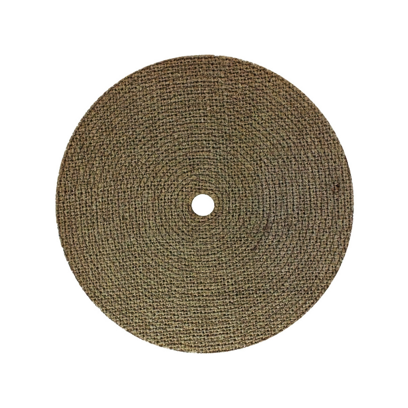 Pulido de sisal azul de 14" - Árbol de 1-1/8"