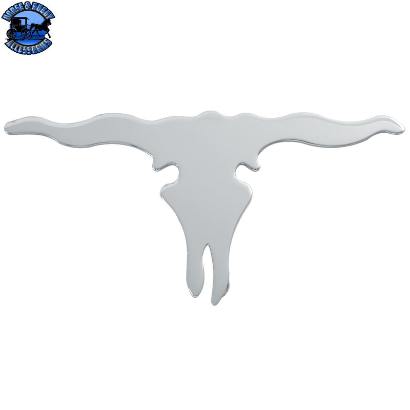 90220 CR. LONG HORN SKULL CUT OUT, 11"X22-1/2"
