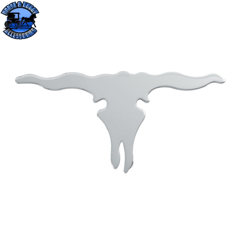 90221 CR. LONG HORN SKULL CUT OUT, 6"X12"