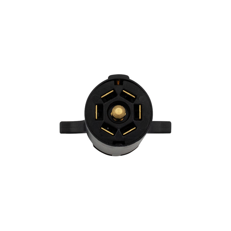 Conector Hembra Redondo de 7 Vías - Pin Plano