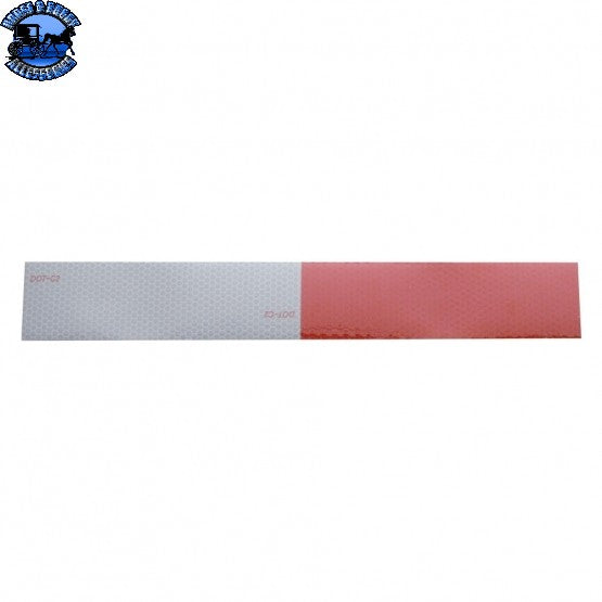 Reflexite Conspicuity Reflector Tape - 6" White/6" Red