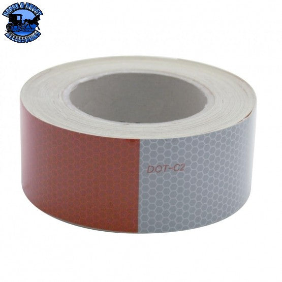 Reflexite Conspicuity Reflector Tape - 6" White/6" Red