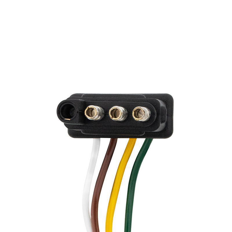Arnés de luces LED para remolque de 4 vías - Cables positivos y de tierra de 25'