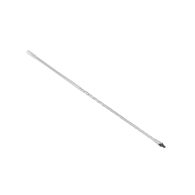91019 30" WHITE  C.B. ANTENNA W/O CABLE Light Gray