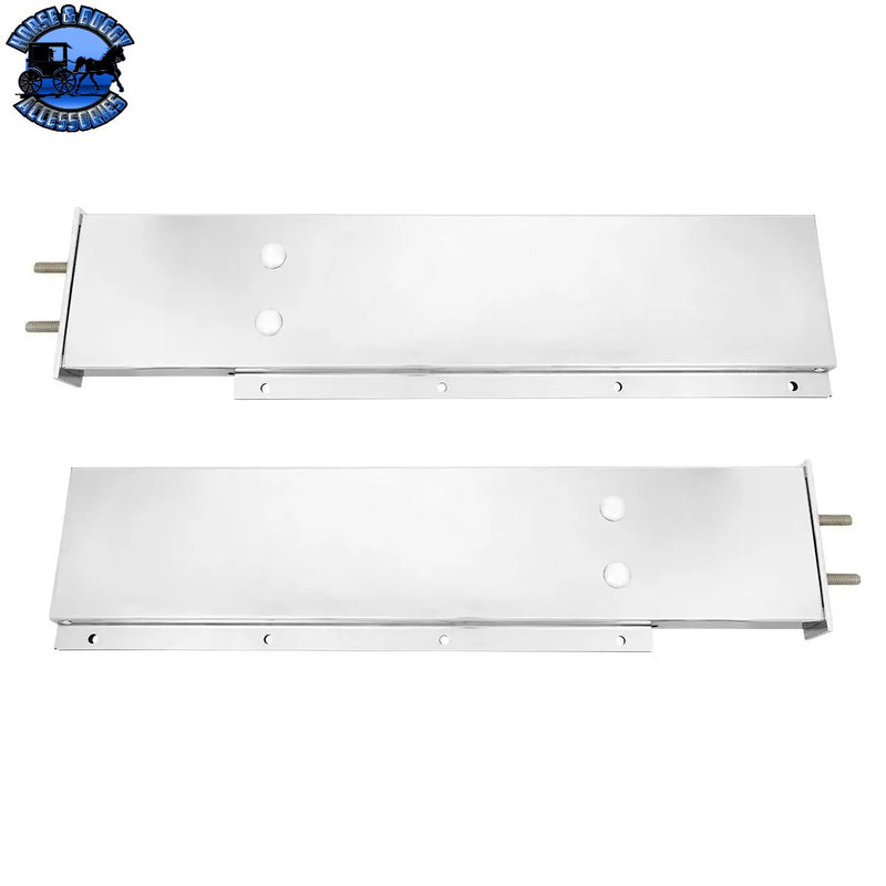 91048 SS 2PC SPRING LOADED BAR, BLANK, 2.5" BOLT PATTERN