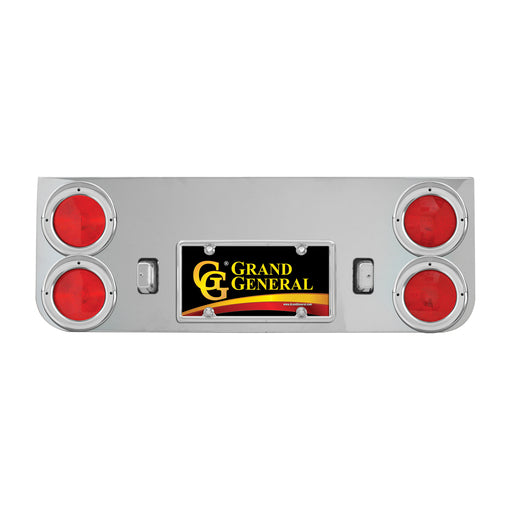 91091 Stainless Steel Rear Center Light Panel