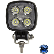 913-MV 3"x3" White, multi-volt LED Work Light, Square, Pedestal-Mount, 900 Lumen Dark Slate Gray