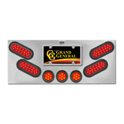 91503 Stainless Steel Rear Center Light Panel