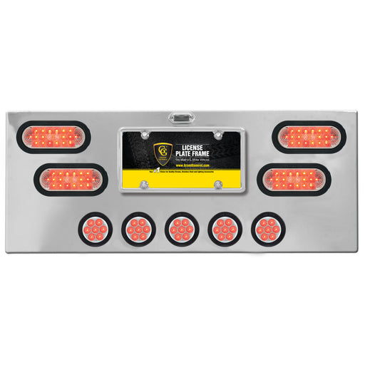 91550 Stainless Steel Rear Center Light Panel