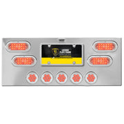 91552 Stainless Steel Rear Center Light Panel