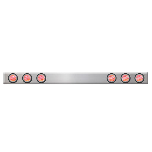 91754 1-Pc Chrome Plated Steel Light Bar