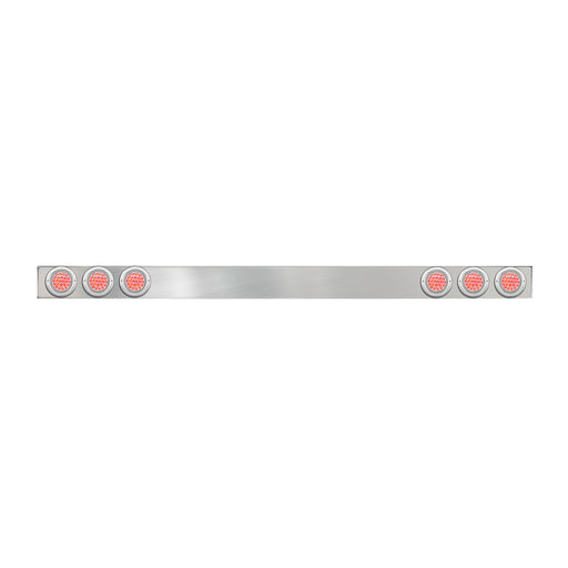 91756 1-Pc Chrome Plated Steel Light Bar