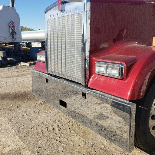 S41-30D-20-5123 18", Boxed, Standard Mount, Step & Tow Holes Dark Gray