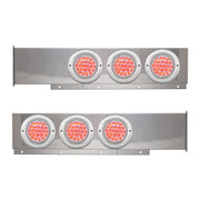 91847 2-Pc Stainless Steel Light Bar