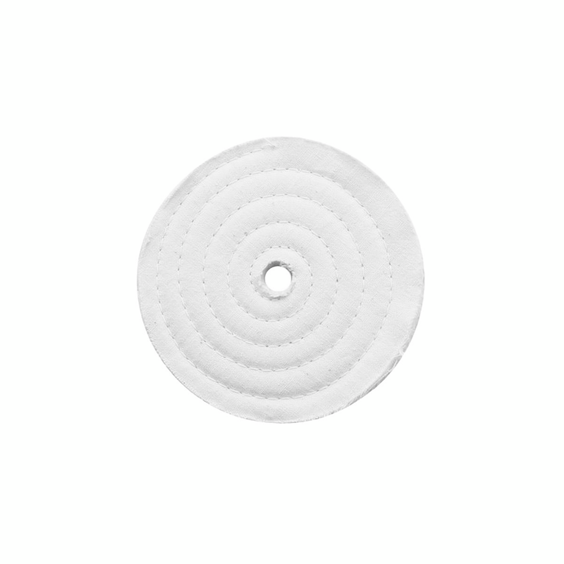 Buff de muselina surtido de 4" - Cenador de 1/2"