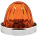 Chocolate 3.5″ WATERMELON PLUS GLASS LENS CUSTOMIZABLE KIT  (CHOOSE COLOR & BULB BASE ) WATERMELON KIT 1156 bulb base (Dark Amber)