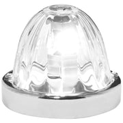 3.5"  WATERMELON PLUS GLASS LENS CUSTOMIZABLE KIT (CHOOSE COLOR & BULB BASE ) WATERMELON KIT 1157 bulb base (clear) Light Gray