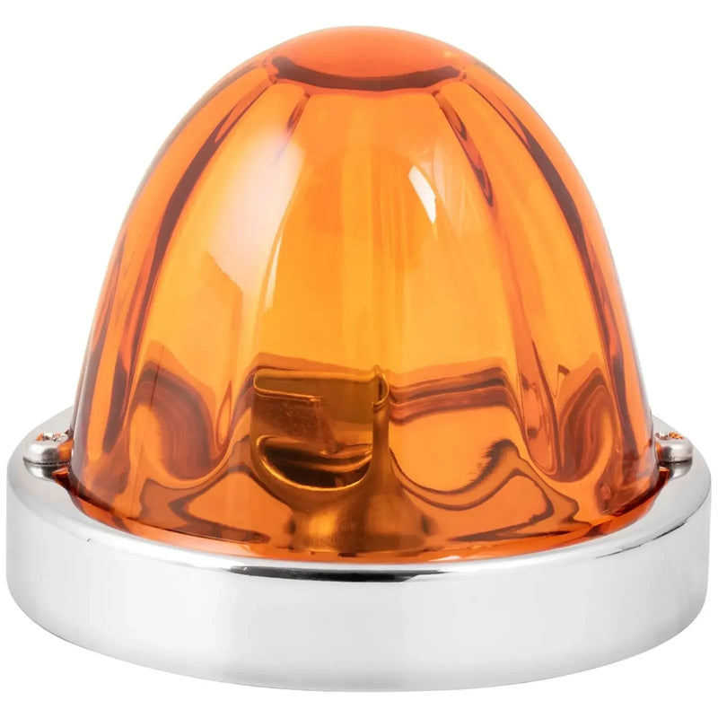 3.5" Classic Watermelon Glass Lens & Stainless Steel Customizable Kit (CHOOSE COLOR AND BULB STYLE) Watermelon Light 1156 BULB BASE (DARK AMBER),1157 BULB BASE (DARK AMBER),1156 BULB BASE (LIGHT AMBER),1157 BULB BASE (LIGHT AMBER),1156 BULB BASE (RED),1157 BULB BASE (RED),1156 BULB BASE (CLEAR),1157 BULB BASE (CLEAR),1156 BULB BASE (SMOKE),1157 BULB BASE (SMOKE) Coral