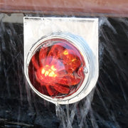 3.5" Classic Watermelon Glass Lens & Stainless Steel Customizable Kit (CHOOSE COLOR AND BULB STYLE) Watermelon Light 1156 BULB BASE (DARK AMBER),1157 BULB BASE (DARK AMBER),1156 BULB BASE (LIGHT AMBER),1157 BULB BASE (LIGHT AMBER),1156 BULB BASE (RED),1157 BULB BASE (RED),1156 BULB BASE (CLEAR),1157 BULB BASE (CLEAR),1156 BULB BASE (SMOKE),1157 BULB BASE (SMOKE) Light Pink