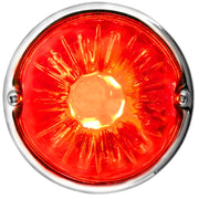 3.5" Classic Watermelon Glass Lens & Stainless Steel Customizable Kit (CHOOSE COLOR AND BULB STYLE) Watermelon Light 1156 BULB BASE (DARK AMBER),1157 BULB BASE (DARK AMBER),1156 BULB BASE (LIGHT AMBER),1157 BULB BASE (LIGHT AMBER),1156 BULB BASE (RED),1157 BULB BASE (RED),1156 BULB BASE (CLEAR),1157 BULB BASE (CLEAR),1156 BULB BASE (SMOKE),1157 BULB BASE (SMOKE) Red