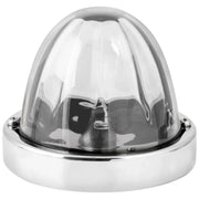 3.5" Classic Watermelon Glass Lens & Stainless Steel Customizable Kit (CHOOSE COLOR AND BULB STYLE) Watermelon Light 1156 BULB BASE (CLEAR),1157 BULB BASE (CLEAR) Light Gray