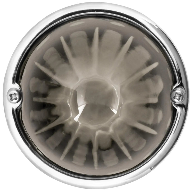 3.5" Classic Watermelon Glass Lens & Stainless Steel Customizable Kit (CHOOSE COLOR AND BULB STYLE) Watermelon Light 1156 BULB BASE (DARK AMBER),1157 BULB BASE (DARK AMBER),1156 BULB BASE (LIGHT AMBER),1157 BULB BASE (LIGHT AMBER),1156 BULB BASE (RED),1157 BULB BASE (RED),1156 BULB BASE (CLEAR),1157 BULB BASE (CLEAR),1156 BULB BASE (SMOKE),1157 BULB BASE (SMOKE) Dim Gray