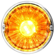 3.5"  Watermelon PLUS Glass Lens & Stainless Steel Customizable Kit, NO BULB,(CHOOSE COLOR & BULB BASE) Watermelon Light 1156 BULB BASE (DARK AMBER),1157 BULB BASE (DARK AMBER),1156 BULB BASE (LIGHT AMBER),1157 BULB BASE (LIGHT AMBER),1156 BULB BASE (RED),1157 BULB BASE (RED),1156 BULB BASE (CLEAR),1157 BULB BASE (CLEAR),1156 BULB BASE (SMOKE),1157 BULB BASE (SMOKE) Dark Orange