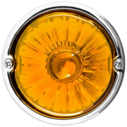 3.5"  Watermelon PLUS Glass Lens & Stainless Steel Customizable Kit, NO BULB,(CHOOSE COLOR & BULB BASE) Watermelon Light 1156 BULB BASE (DARK AMBER),1157 BULB BASE (DARK AMBER),1156 BULB BASE (LIGHT AMBER),1157 BULB BASE (LIGHT AMBER),1156 BULB BASE (RED),1157 BULB BASE (RED),1156 BULB BASE (CLEAR),1157 BULB BASE (CLEAR),1156 BULB BASE (SMOKE),1157 BULB BASE (SMOKE) Dark Orange