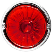 3.5"  Watermelon PLUS Glass Lens & Stainless Steel Customizable Kit, NO BULB,(CHOOSE COLOR & BULB BASE) Watermelon Light 1156 BULB BASE (DARK AMBER),1157 BULB BASE (DARK AMBER),1156 BULB BASE (LIGHT AMBER),1157 BULB BASE (LIGHT AMBER),1156 BULB BASE (RED),1157 BULB BASE (RED),1156 BULB BASE (CLEAR),1157 BULB BASE (CLEAR),1156 BULB BASE (SMOKE),1157 BULB BASE (SMOKE) Firebrick