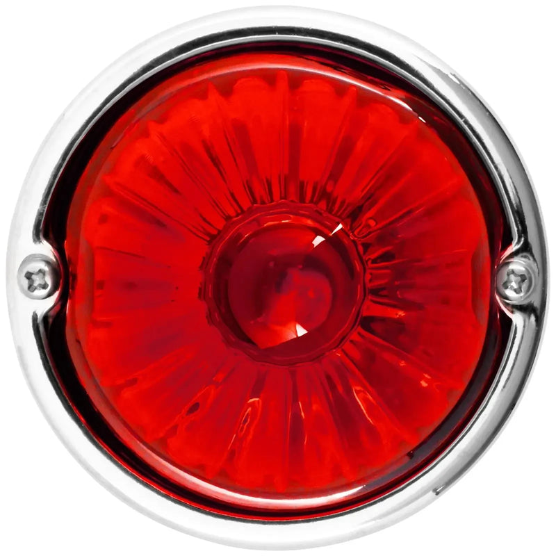 3.5"  Watermelon PLUS Glass Lens & Stainless Steel Customizable Kit, NO BULB,(CHOOSE COLOR & BULB BASE) Watermelon Light 1156 BULB BASE (DARK AMBER),1157 BULB BASE (DARK AMBER),1156 BULB BASE (LIGHT AMBER),1157 BULB BASE (LIGHT AMBER),1156 BULB BASE (RED),1157 BULB BASE (RED),1156 BULB BASE (CLEAR),1157 BULB BASE (CLEAR),1156 BULB BASE (SMOKE),1157 BULB BASE (SMOKE) Firebrick