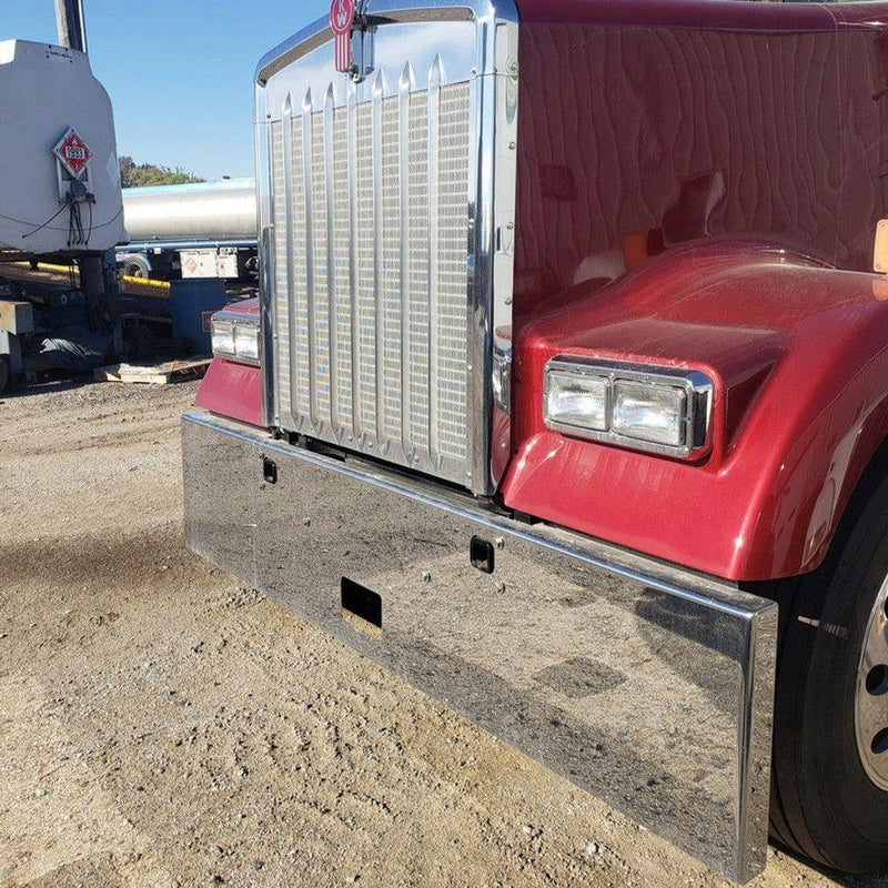 S41-30D-22-1123 22", Boxed, Standard Mount, Step & Tow Holes Dark Gray