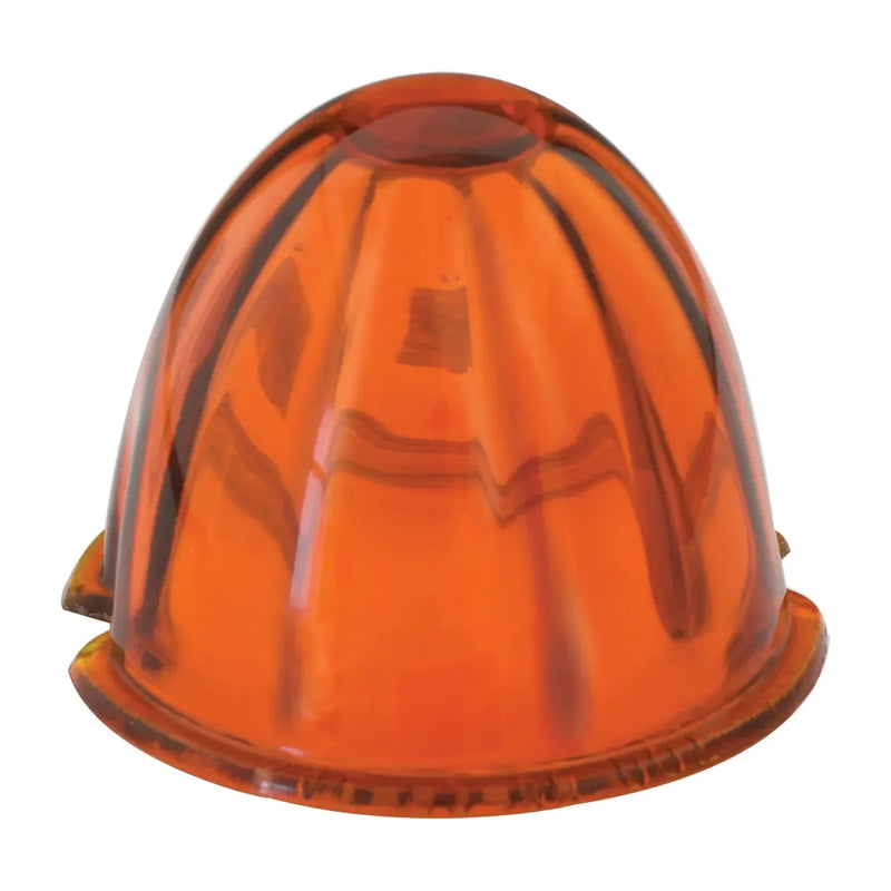 81553 CR. L BRACKET W/DARK AMBER WATERMELON GLASS LIGHT, 1 WIRE watermelon glass lens Chocolate
