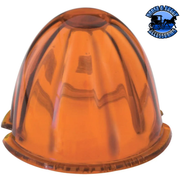 Original Watermelon Real Glass Lens's Replacement (choose color) for 3 1/2" lights watermelon glass lens Dark Amber Lens Chocolate