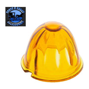 Original Watermelon Real Glass Lens's Replacement (choose color) for 3 1/2" lights watermelon glass lens Light Amber Lens Orange