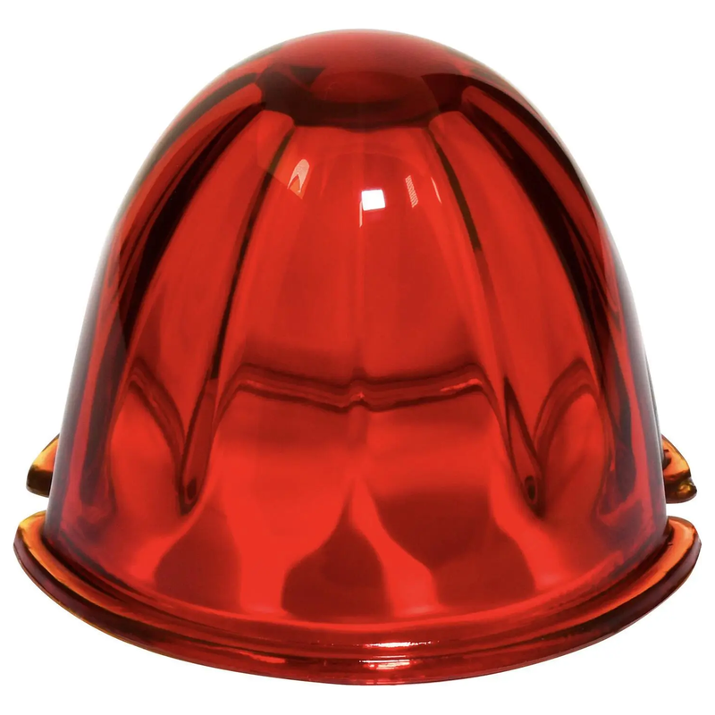 Original Watermelon Real Glass Lens's Replacement (choose color) for 3 1/2" lights watermelon glass lens Light Red Lens Firebrick