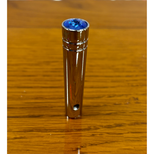92891 1-7/8" CR. AULM. SWITCH EXTEN. W/BLUE CRYSTAL FOR PETERBILT TOGGLE SWITCH Sienna