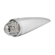 Classic Watermelon LED Cab Light with Chrome Plastic Housing sealed led (Choose Color) LED Cab Light amber/clear Gray