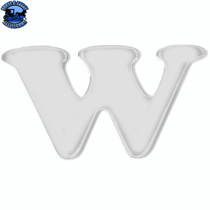 94407 2" CR. LETTER "W" W/TAPE