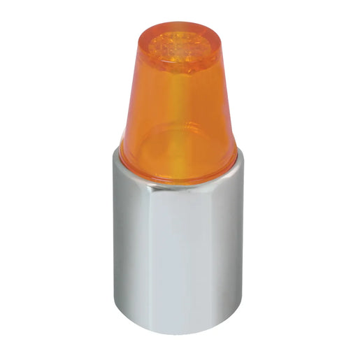 94658 Cap Style Lens and Stainless Steel Cap Gray