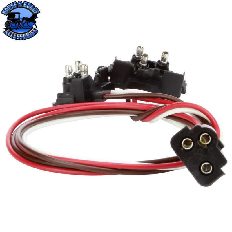 94750 RIGHT ANGLE STOP/TAIL/ TURN PLUGS W/ADAPTERS