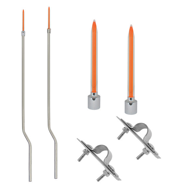 94895 Lighted Bumper Guide in Amber Rocket Style