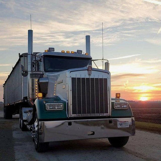 S42-30D-22-1123 22", Mitered, Standard Mount, Step & Tow Holes Light Gray