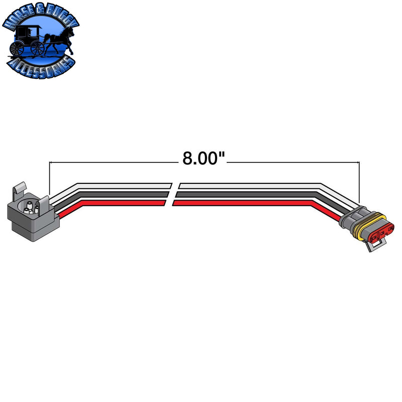 95001 LED FIT 'N  FORGET STOP/TAIL/TURN W/ADAPTERS