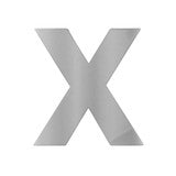 95003 Modern Letter Cut Out "X"
